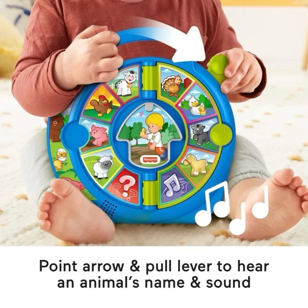 Fisher-Price Little People World of Animals See ‘N Say Music & Sounds Toy.